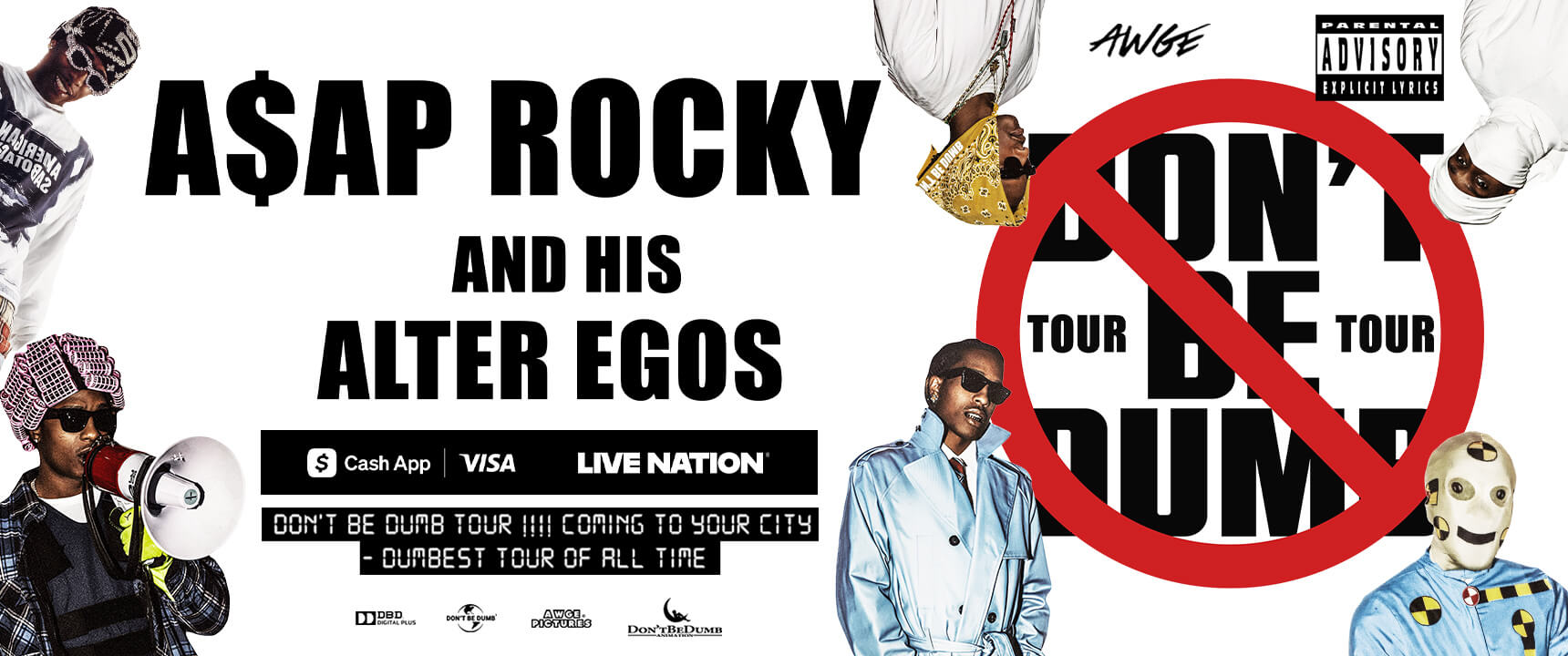 A$AP Rocky Announces Don’t Be Dumb World Tour